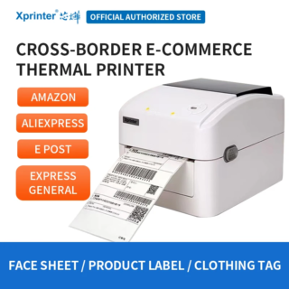 XP 420B/460B Amazon Label Printer Bluetooth E Mail Express Shrimp Skin Cross-Border E-Commerce Thermosensitive Adhesive