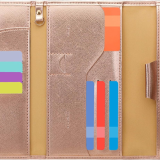 Mulit-Purpose RFID Blocking Travel Passport Wallet (Ver.4) Tri-Fold Document Organizer Holder