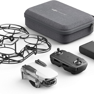 Mavic Mini Combo - Drone Flycam Quadcopter UAV with 2.7K Camera 3-Axis Gimbal GPS 30Min Flight Time, Less than 0.55Lbs, Gray
